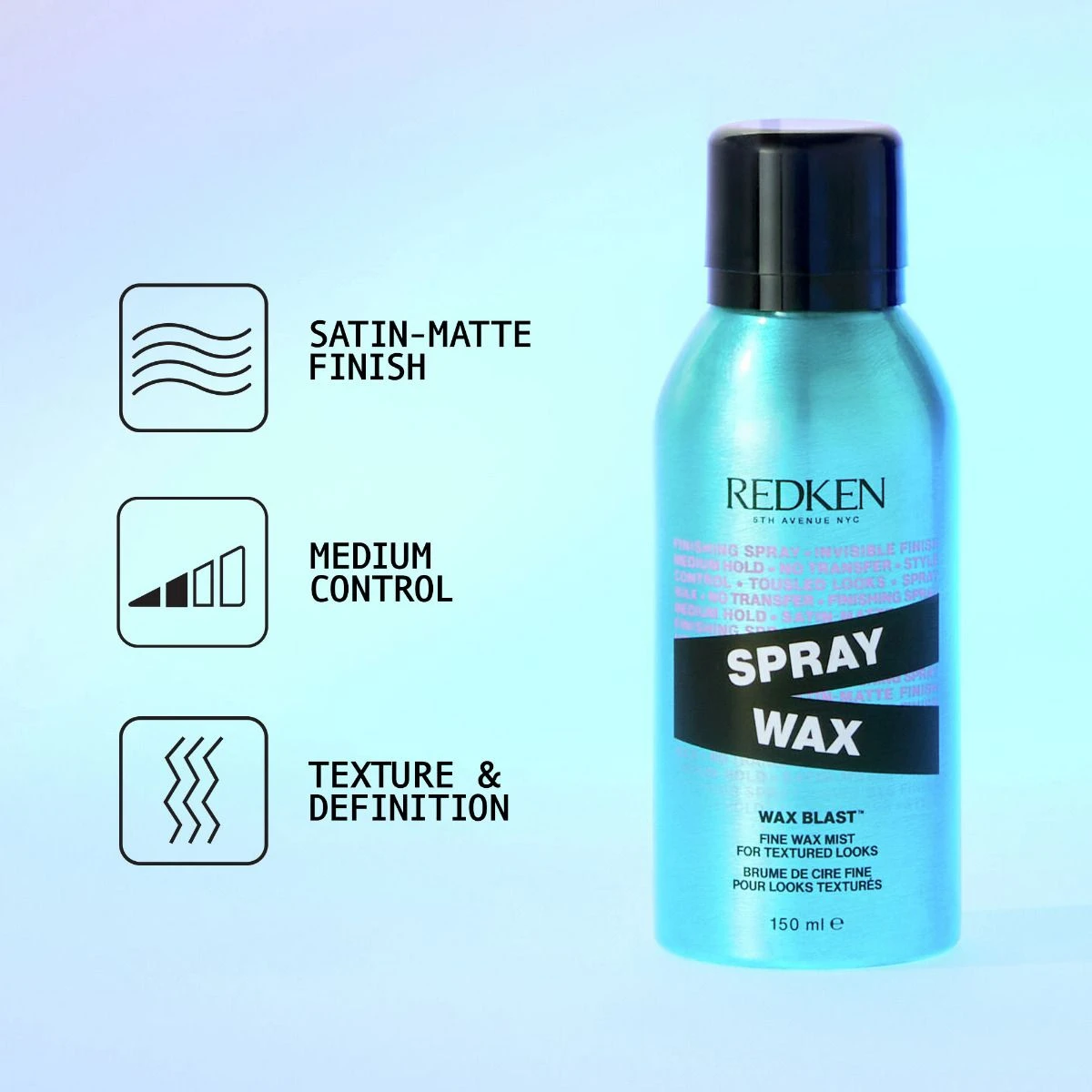 Redken Wax Spray 150ml - Afbeelding 3