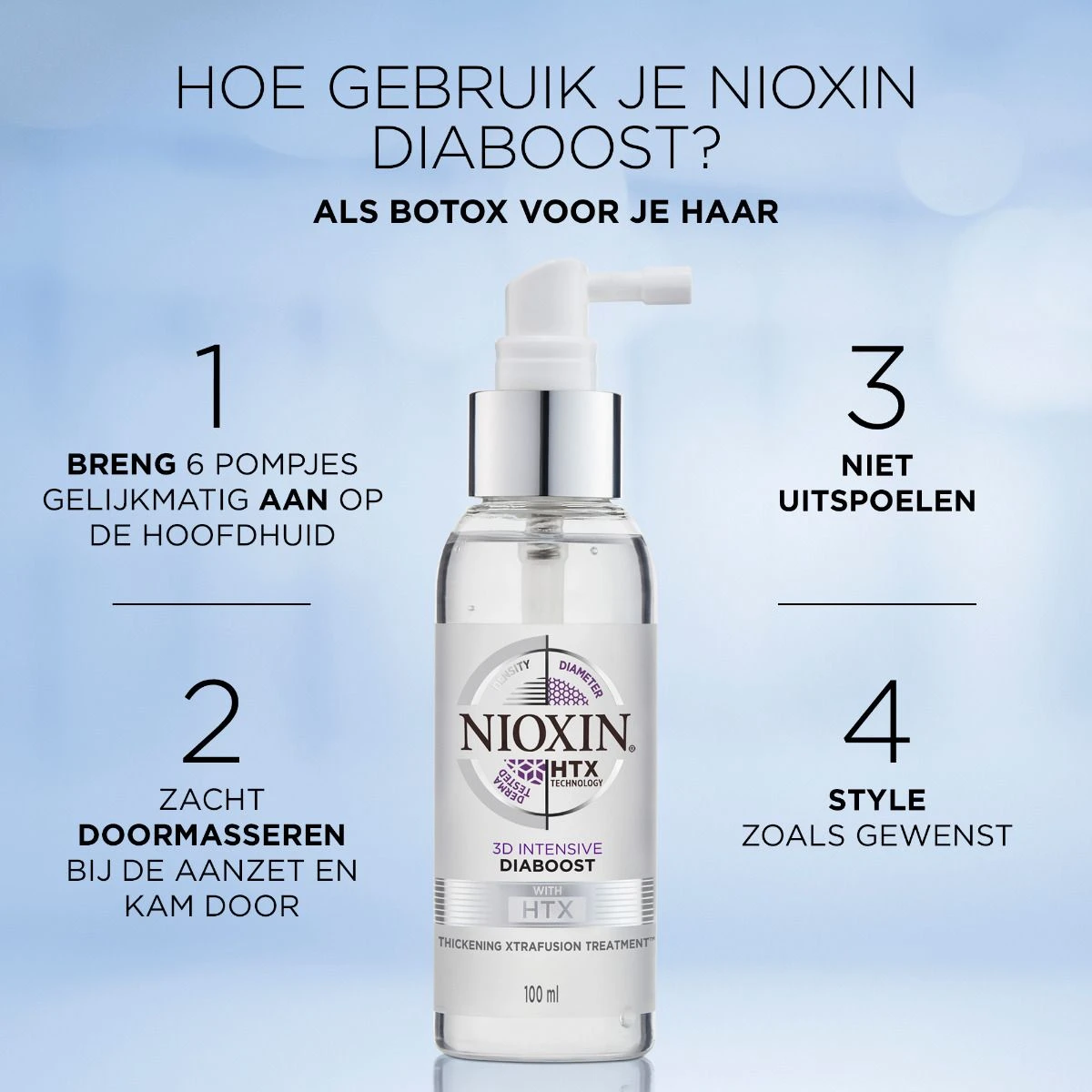Nioxin Diaboost 100ml - Afbeelding 3
