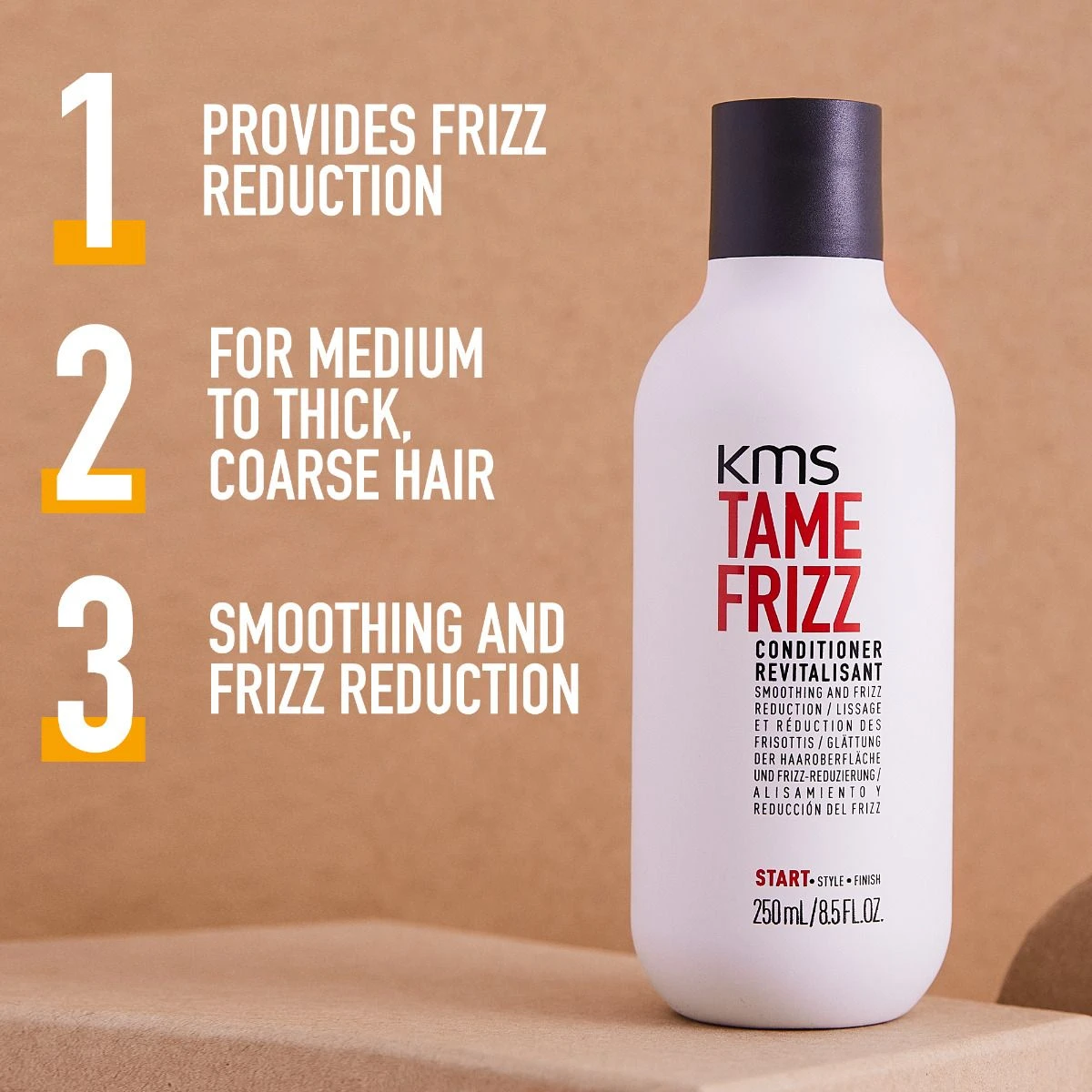 KMS Tame Frizz Conditioner 250ml - Afbeelding 4