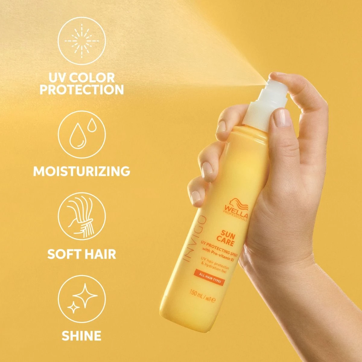 Wella Invigo Sun Protect Spray 150ml - Afbeelding 2