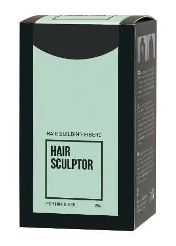 Sinelco Hair Sculptor Building Fibers Zwart 25gr