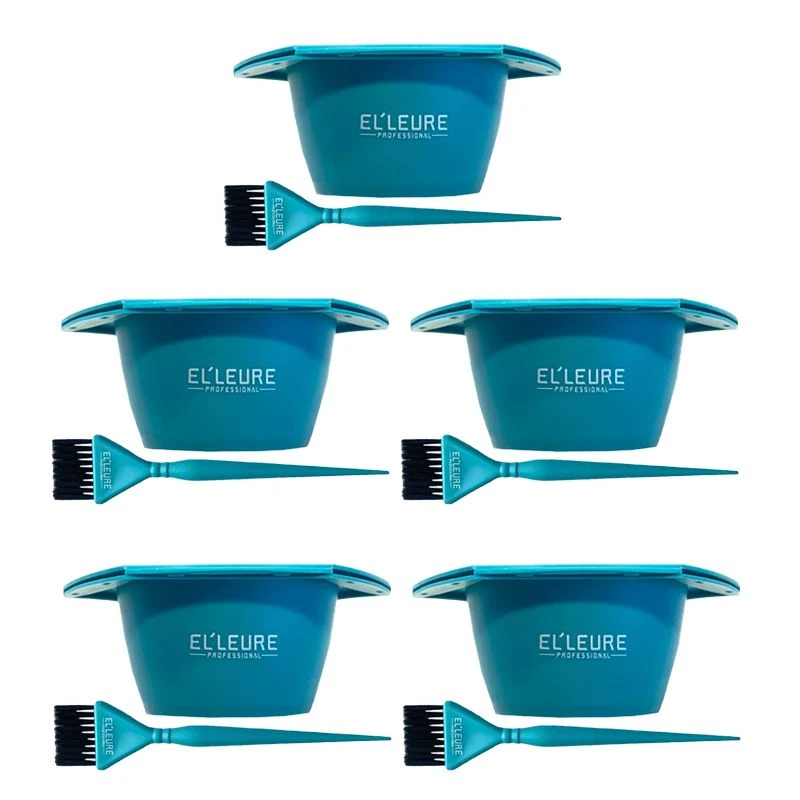 10x Elleure Verfbakje En Verfkwast Normaal