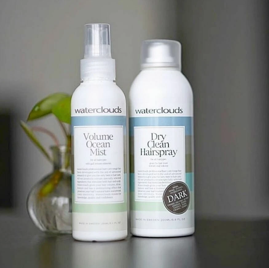 Waterclouds Dark Dry Clean Hairspray 200ml - Afbeelding 2