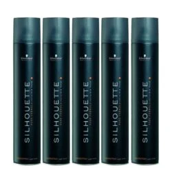 5X Schwarzkopf Silhouette Super Hold Spray 300ml