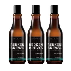 Redken Brews Mint Shampoo 3x 300ml = 900ml