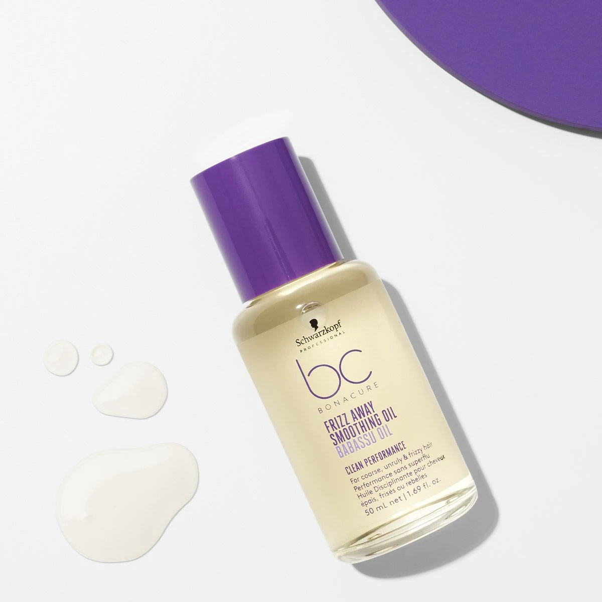 Schwarzkopf BC Frizz Away Smoothing Oil 50ml - Afbeelding 2