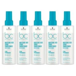 5X Schwarzkopf BC Moisture Kick Spray Conditioner 200ml