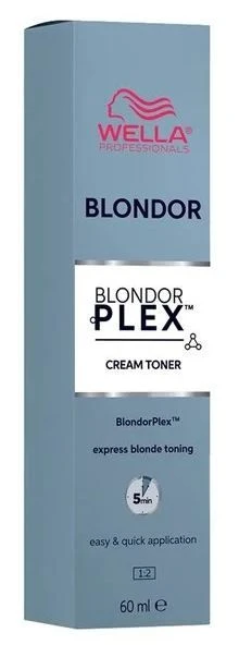 Wella BlondorPlex Cream Toner 81 Pale Silver 60ml